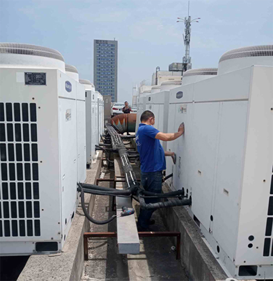 阎良中央空调制热和不制冷系统维修方法